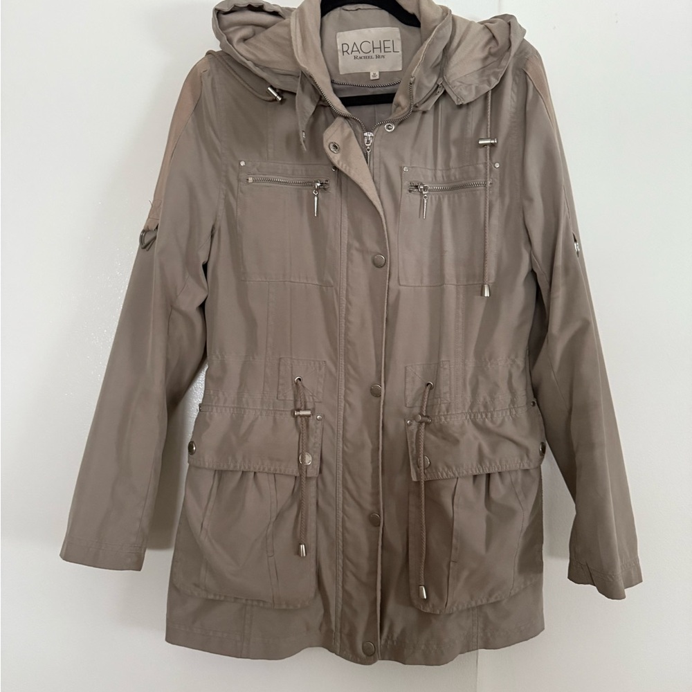 RACHEL Rachel Roy Women's Utility Jacket in Grey